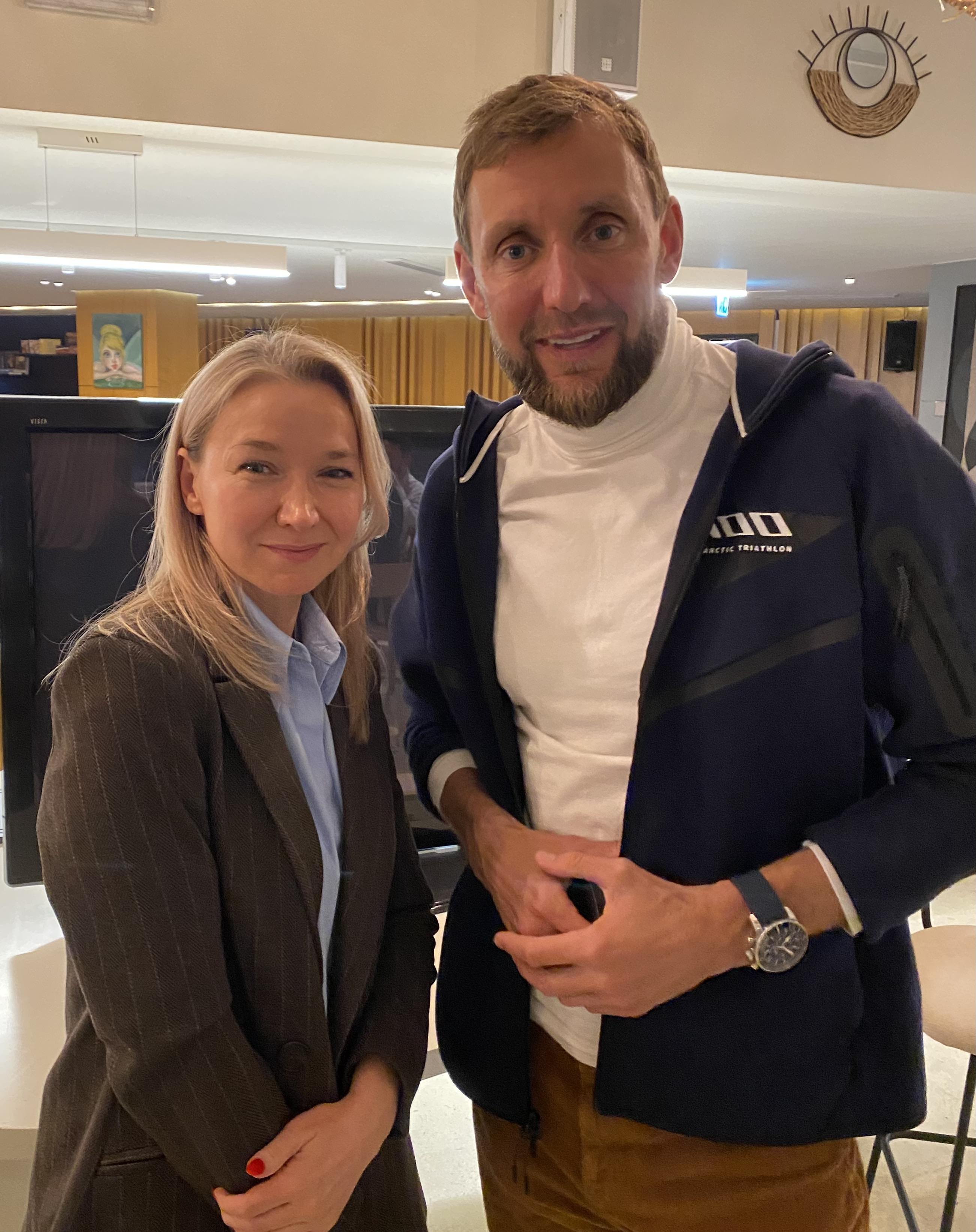 Συνάντηση με τον Ilya Slepov, Ironman 70.3 Age Group World Champion, και την ομάδα Right Track